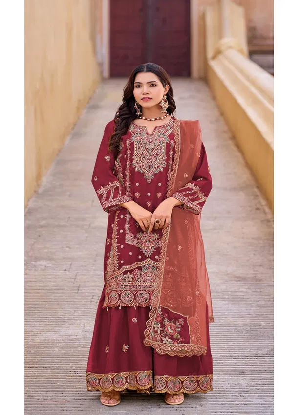 R 1316 By Shree Fabs Organza Readymade Suits Wholesale Market In Surat